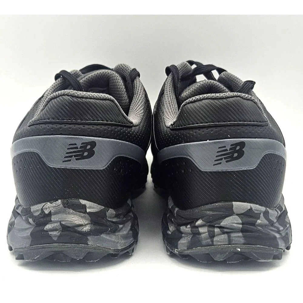 New Balance Striker v3 Golf Shoes Black Camo Spiked Men's US 9 2E Wide